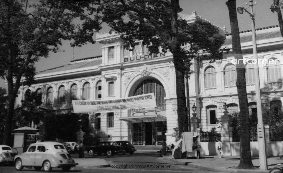 saigon 1960s photo by nguyn b mu bu in trung tm si gn saigon central post office 48311660771 o